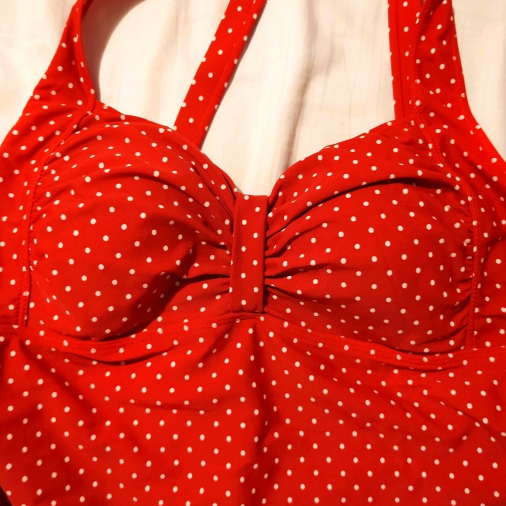 Motherhood maternity one-piece swimsuit size large